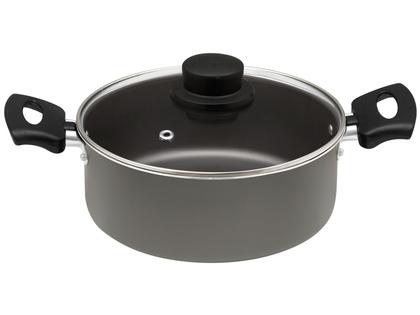 Imagem de Jogo de Panelas Eirilar Antiaderente de Alumínio Grafite 12 Peças Facility