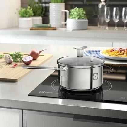 Imagem de Jogo de Panelas Electrolux Inox Com 5 Peças Design Com Fundo Triplo