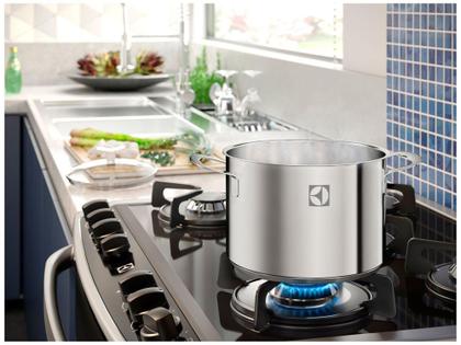 Imagem de Jogo de Panelas Electrolux Inox Prata - Fundo Triplo 5 Peças A18778801