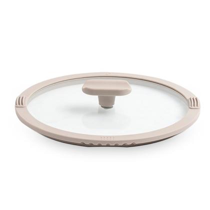 Imagem de Jogo de Panelas Empilhável Brinox Loft 7 Peças Antiaderente Ceramic Life, Cabo Removível e Fundo de Indução - Areia