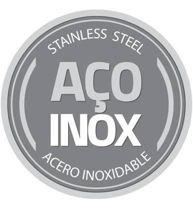 Imagem de Jogo De Panelas Inox Tramontina Indução Gás 4 Peças Solar Clean Fundo Triplo