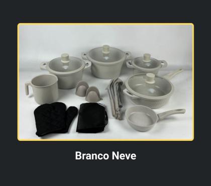 Imagem de Jogo de panelas mônaco linha diamante premium 20 peças