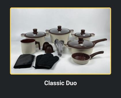 Imagem de Jogo de panelas mônaco linha diamante premium 20 peças