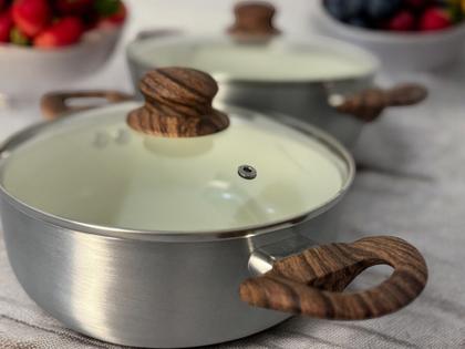 Imagem de Jogo de Panelas New York Antiaderente Cerâmica 8 Peças