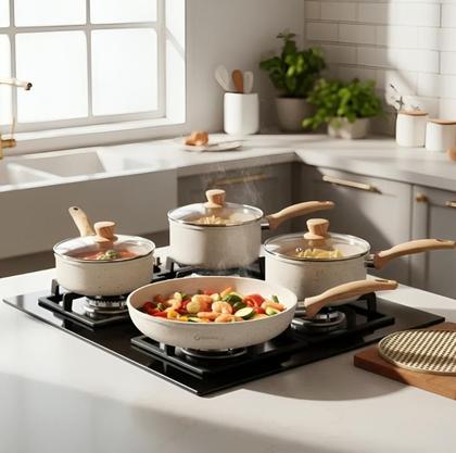 Imagem de Jogo de Panelas Paris Stone Color