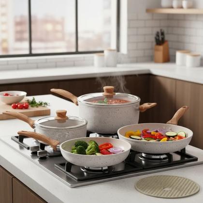 Imagem de Jogo de Panelas Paris Stone Color