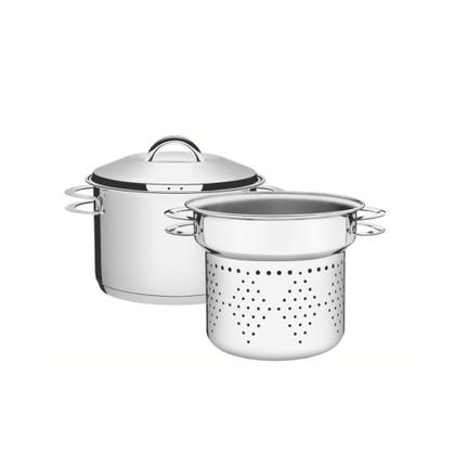 Imagem de Jogo de Panelas Solar 11 Peças em Aço Inox Fundo Triplo Tramontina