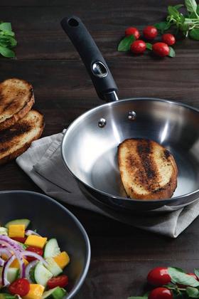 Imagem de Jogo de Panelas Solar Silicone Inox Fundo Triplo 4 Peças Tramontina