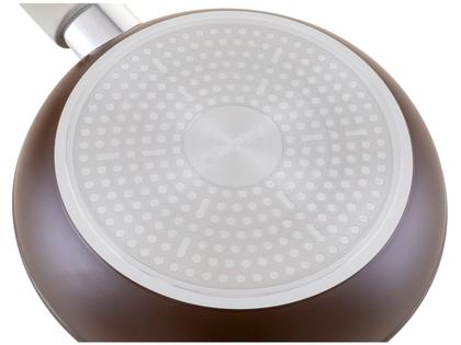 Imagem de Jogo de Panelas Tognana Antiaderente de Alumínio Marrom 5 Peças Perolado