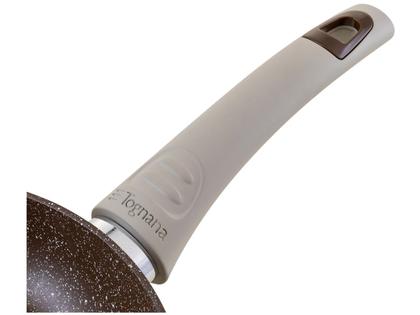 Imagem de Jogo de Panelas Tognana Antiaderente de Alumínio Marrom 5 Peças Perolado