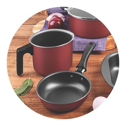 Imagem de Jogo De Panelas Tramontina 13 Peças Com Panela De Pressão e Utensílios