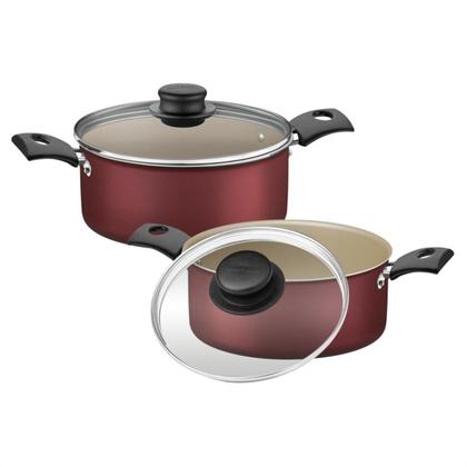 Imagem de Jogo de Panelas Tramontina 7 Peças Starflon T1 Caçarola