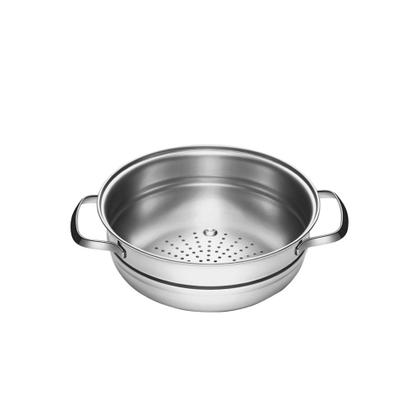 Imagem de Jogo de Panelas Tramontina Aço Inox Allegra 5 Peças Fundo Triplo