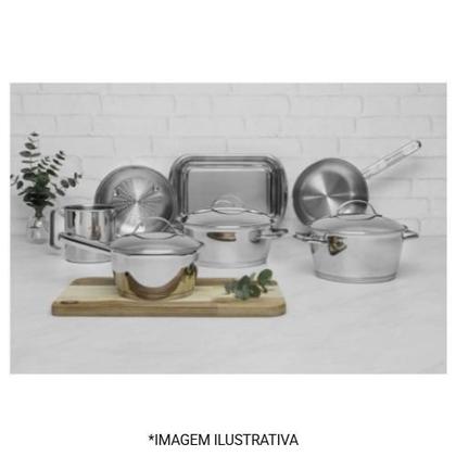 Imagem de Jogo de Panelas Tramontina Allegra 7Pçs Ref: 65650170