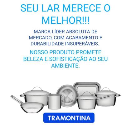 Imagem de Jogo de Panelas Tramontina Allegra 7Pçs Ref: 65650170