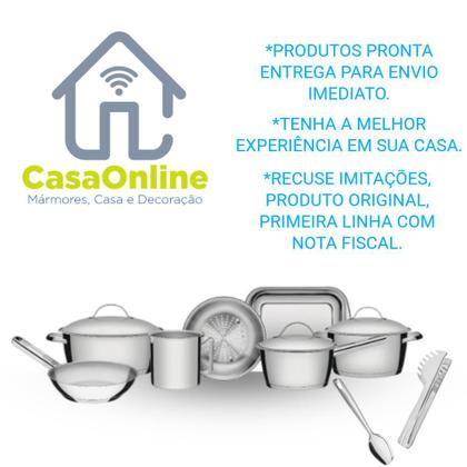 Imagem de Jogo de Panelas Tramontina Allegra Com Pegador e Colher 9Pçs