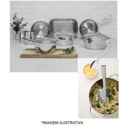 Imagem de Jogo de Panelas Tramontina Allegra Com Pegador e Colher 9Pçs