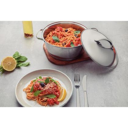 Imagem de Jogo de Panelas Tramontina Allegra em Aço Inox com Fundo Triplo 5 Peças