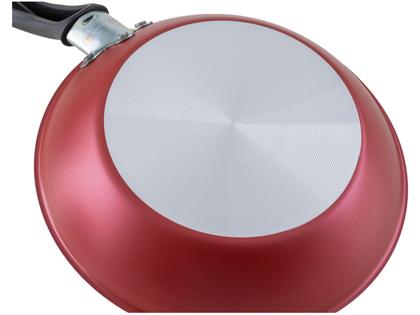 Imagem de Jogo de Panelas Tramontina Antiaderente de Alumínio Vermelho 4 Peças Turim