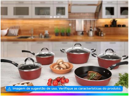 Imagem de Jogo de Panelas Tramontina Antiaderente