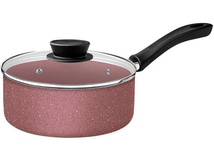 Imagem de Jogo de Panelas Tramontina de Alumínio Rosa 7 Peças Linz