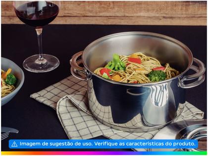 Imagem de Jogo de Panelas Tramontina de Inox Prata 5 peças Solar