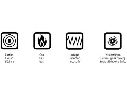 Imagem de Jogo de Panelas Tramontina Inox 10 Peças Allegra