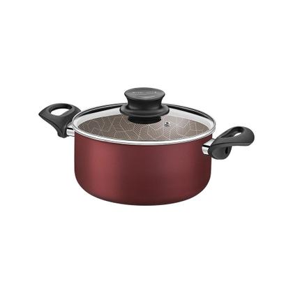 Imagem de Jogo de Panelas Tramontina Paris Alumínio Antiaderente Starflon Max 7 Peças + Colher