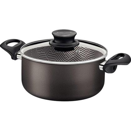 Imagem de Jogo de Panelas Tramontina Paris Antiaderente Starflon Max Grafite 10 Peças