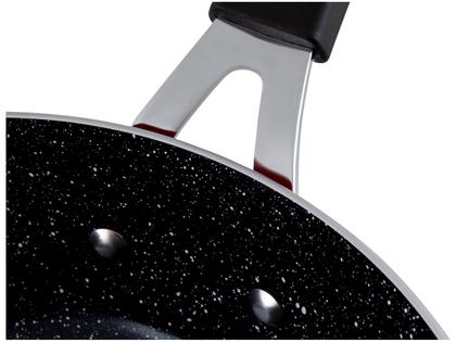 Imagem de Jogo de Panelas Tramontina Revestimento Cerâmico de Alumínio Vermelho 4 Peças Glenz