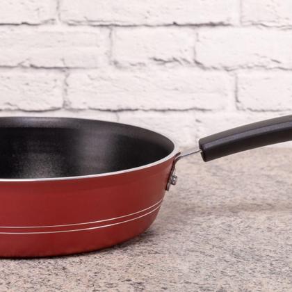 Imagem de Jogo de Panelas Tramontina Sicília Alumínio Antiaderente 5 Peças + Colher