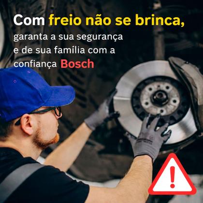 Imagem de Jogo de Pastilha de Freio Original Bosch Dianteiro para Compass 2017 Em Diante Compatível com 2.0 Flex 1.3 Turbo 2.0 Diesel