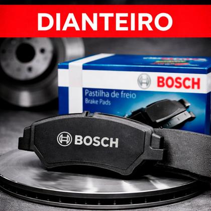 Imagem de Jogo de Pastilha de Freio Original Bosch Dianteiro para Compass 2017 Em Diante Compatível com 2.0 Flex 1.3 Turbo 2.0 Diesel