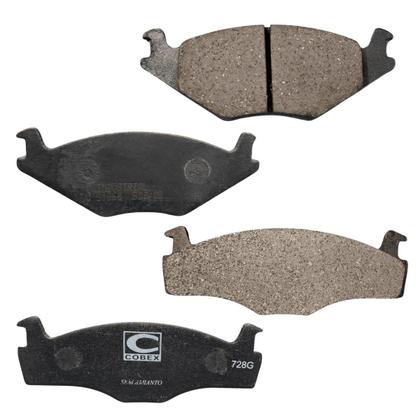 Imagem de Jogo de Pastilhas de Freio Dianteira Cobex 6607 P/ Vw Golf 1.8 e SEAT Ibiza 1.4/1.8 1991-1994