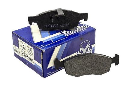 Imagem de Jogo de pastilhas de freio dianteira, fiat doblô 1.3 1.6 1.8 16v, 2001 a 2009 syl1200