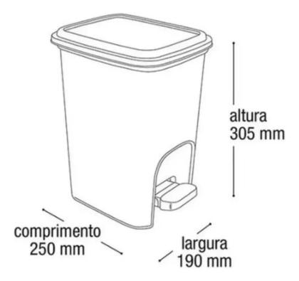Imagem de Jogo de Pia e Cozinha Lixeira Grande Porta Detergente Escorredor e Rodo de Pia Kit 3 Peças