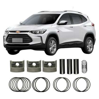 Imagem de Jogo de Pistão Com Anel gm Onix Tracker 1.0 12v Flex 0,50