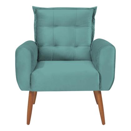 Imagem de Jogo de Poltronas Decorativas Park Veludo Verde Menta