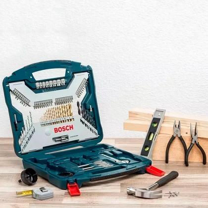 Imagem de Jogo De Pontas e Brocas Bosch X-Line Com 103 Peças e Maleta