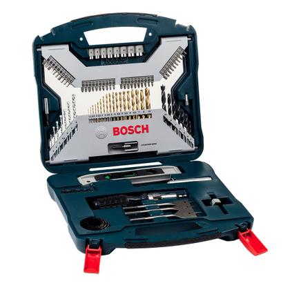 Imagem de Jogo de pontas e brocas em TITANIO X-LINE com 100Peças BOSCH