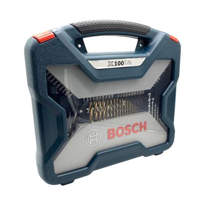 Imagem de Jogo de pontas e brocas em TITANIO X-LINE com 100Peças BOSCH