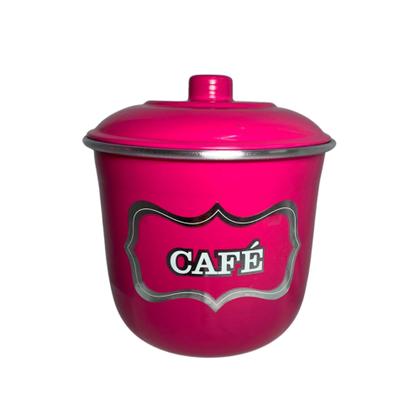 Imagem de Jogo de Porta Mantimentos Lata Potes Arroz 5 pecas em Alumínio