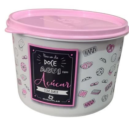 Imagem de Jogo De Potes Para Arroz Feijão Café Açúcar Farinha