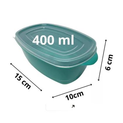 Imagem de Jogo De Potes Retangular Analeni Multiuso 5 Peças Com Tampa