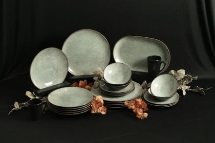 Imagem de Jogo De Prato Raso Coup Síria Alleanza Ceramica 6 Peças