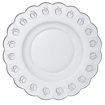 Imagem de Jogo De Pratos Fundos 12 Peças Em Vidro Para Almoço/Janta