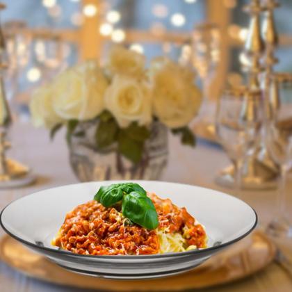 Imagem de Jogo De Pratos Fundos Kit 6 Peças Em Vidro Almoço E Jantar