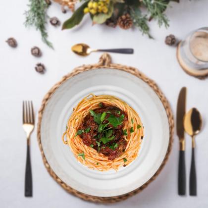 Imagem de Jogo De Pratos Fundos Kit 6 Peças Em Vidro Almoço E Jantar