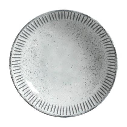 Imagem de Jogo de Pratos Fundos Porto Brasil Linhas Stoneware 4 Unidades