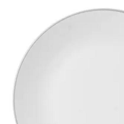 Imagem de Jogo De Pratos Raso 27Cm Kit 4 Pcs Borda Prata Legacy Silver